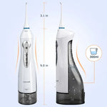 Mornwell D52 Hydropulseur Rechargeable USB Irrigateur Buccal Étanche IPX7, D52