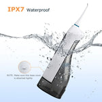Mornwell D52 Hydropulseur Rechargeable USB Irrigateur Buccal Étanche IPX7, D52