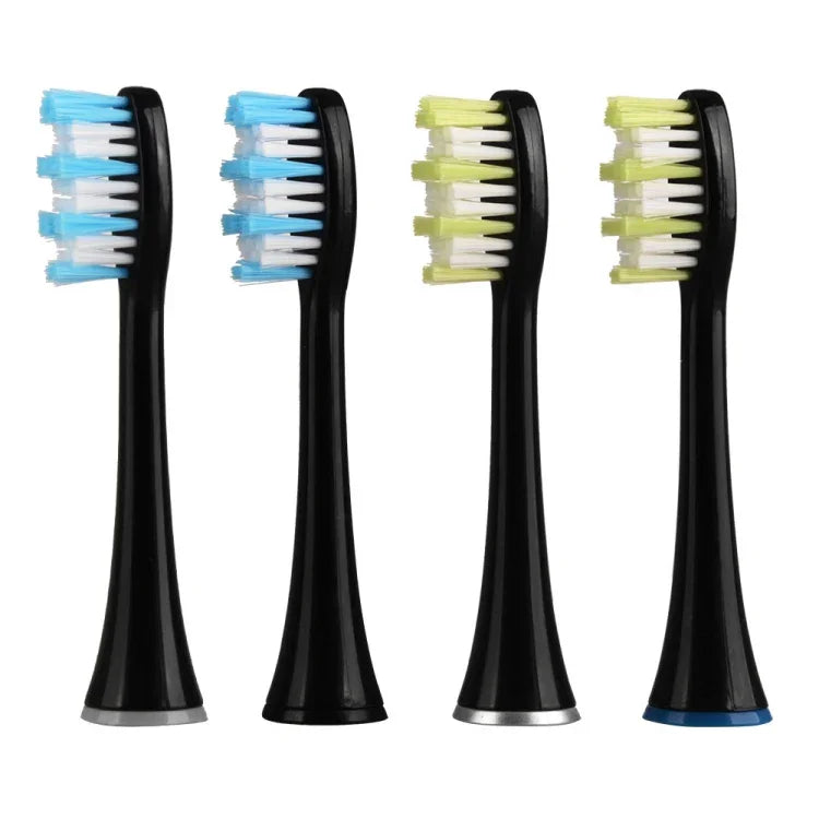 4 PCS têtes de brosse de rechange D903/D904 pour Mornwel D01, noir, blanc