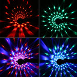 Lampe de fête DJ activée par le son YouOKLight YK2278 3W RBG boule disco stroboscopique lumière de scène avec 7 modes, sans télécommande