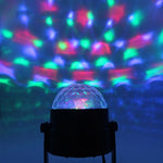 Lampe de fête DJ activée par le son YouOKLight YK2278 3W RBG boule disco stroboscopique lumière de scène avec 7 modes, sans télécommande