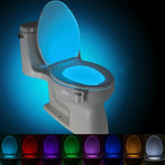Veilleuse de toilettes à détecteur de mouvement YouOKLight, éclairage LED pour toilettes et salle de bain