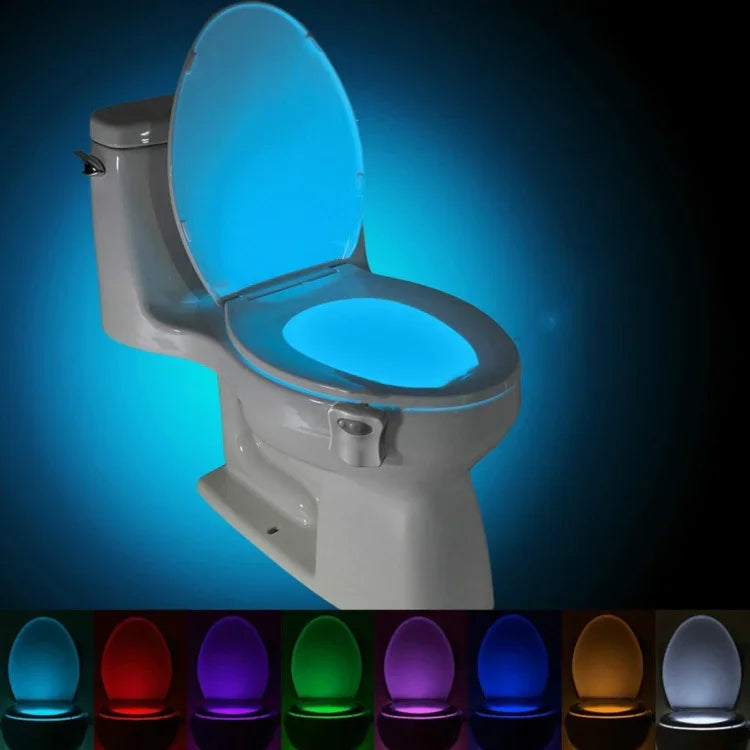 Veilleuse de toilettes à détecteur de mouvement YouOKLight, éclairage LED pour toilettes et salle de bain