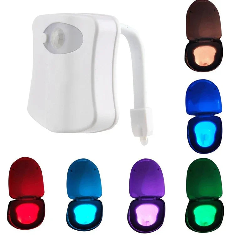 Veilleuse de toilettes à détecteur de mouvement YouOKLight, éclairage LED pour toilettes et salle de bain