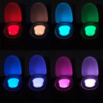 Veilleuse de toilettes à détecteur de mouvement YouOKLight, éclairage LED pour toilettes et salle de bain