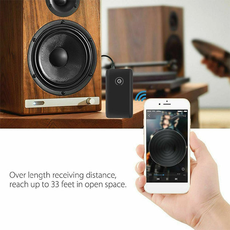 Adaptateur Bluetooth B10S Adaptateur Bluetooth 5.0 Émetteur Récepteur Bluetooth 2 en 1, noir