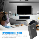 Adaptateur Bluetooth B10S Adaptateur Bluetooth 5.0 Émetteur Récepteur Bluetooth 2 en 1, noir