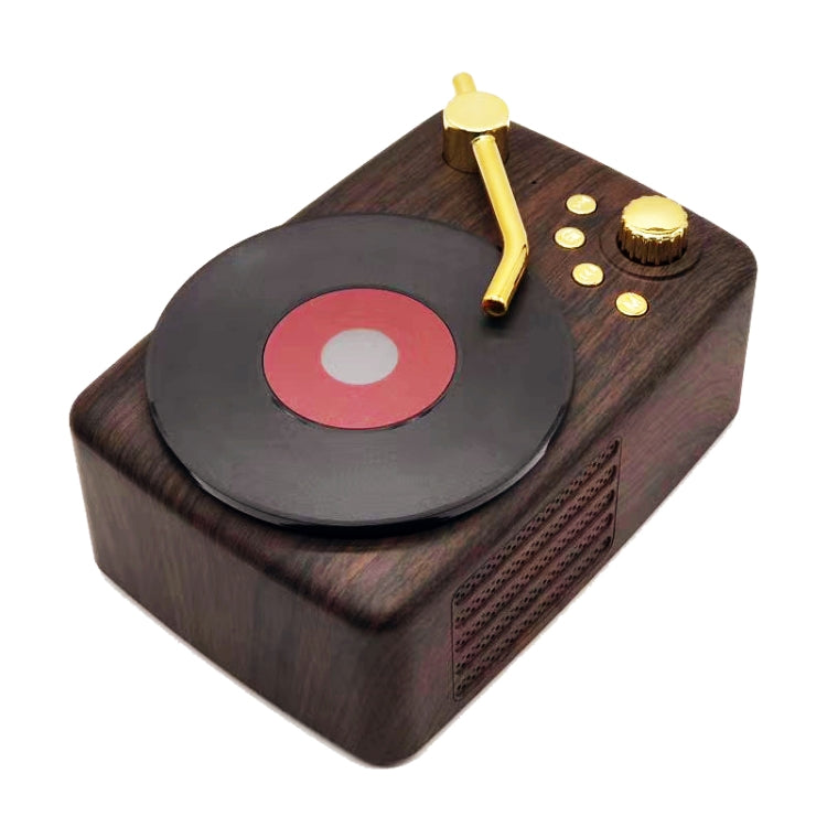 Enceinte Bluetooth style rétro, antenne FM intégrée haute sensibilité, longue autonomie, T12 (marron)