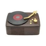Enceinte Bluetooth style rétro, antenne FM intégrée haute sensibilité, longue autonomie, T12 (marron)