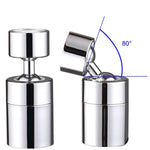 Aérateur de robinet double fonction anti-éclaboussures, filtre en cuivre pour cuisine deux fonctions, externe, entrant