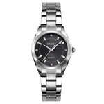 Montre SKmei 1620, élégante avec strass, créative, décontractée, étanche, à quartz, pour femme, avec bracelet en acier.