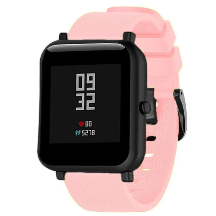 20mm For Huami Amazfit GTS / Samsung Galaxy Watch Active 2 / Gear Sport Silicone Strap