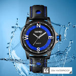 SKMEI 9211 Montre Homme Tendance Quartz Cadran Stéréo Aiguilles Lumineuses Créative Sport Mode Affaires