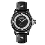 SKMEI 9211 Montre Homme Tendance Quartz Cadran Stéréo Aiguilles Lumineuses Créative Sport Mode Affaires