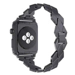 Bracelet en acier inoxydable avec diamants pour Apple Watch Series 5 et 4 (40 mm) / 3, 2 et 1 (38 mm), pour Apple Watch Series 5 et 4 (40 mm)