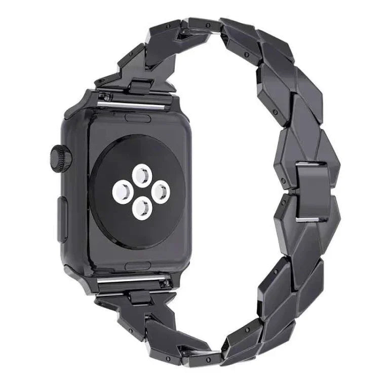 Bracelet en acier inoxydable avec diamants pour Apple Watch Series 5 et 4 (40 mm) / 3, 2 et 1 (38 mm), pour Apple Watch Series 5 et 4 (40 mm)