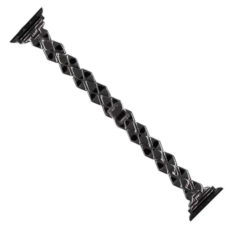 Bracelet en acier inoxydable avec diamants pour Apple Watch Series 5 et 4 (40 mm) / 3, 2 et 1 (38 mm), pour Apple Watch Series 5 et 4 (40 mm)