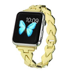 Bracelet en acier inoxydable avec diamants pour Apple Watch Series 5 et 4 (40 mm) / 3, 2 et 1 (38 mm), pour Apple Watch Series 5 et 4 (40 mm)