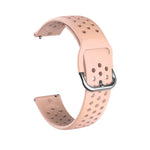 Bracelet respirant et poreux de 20 mm avec boucle intérieure pour Huami Amazfit GTS / Samsung Galaxy Watch Active 2 / Huawei Watch GT2 (42 mm).