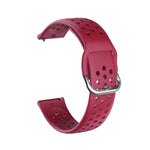 Bracelet respirant et poreux de 20 mm avec boucle intérieure pour Huami Amazfit GTS / Samsung Galaxy Watch Active 2 / Huawei Watch GT2 (42 mm).