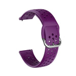 Bracelet respirant et poreux de 20 mm avec boucle intérieure pour Huami Amazfit GTS / Samsung Galaxy Watch Active 2 / Huawei Watch GT2 (42 mm).