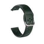 Bracelet respirant et poreux de 20 mm avec boucle intérieure pour Huami Amazfit GTS / Samsung Galaxy Watch Active 2 / Huawei Watch GT2 (42 mm).