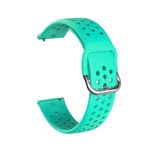 Bracelet respirant et poreux de 20 mm avec boucle intérieure pour Huami Amazfit GTS / Samsung Galaxy Watch Active 2 / Huawei Watch GT2 (42 mm).