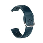 Bracelet respirant et poreux de 20 mm avec boucle intérieure pour Huami Amazfit GTS / Samsung Galaxy Watch Active 2 / Huawei Watch GT2 (42 mm).