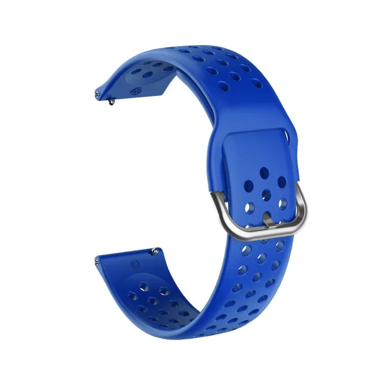 Bracelet respirant et poreux de 20 mm avec boucle intérieure pour Huami Amazfit GTS / Samsung Galaxy Watch Active 2 / Huawei Watch GT2 (42 mm).