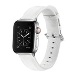 Bracelet en cuir à trous ronds pour Apple Watch Series 5 et 4 (44 mm), Series 3, 2 et 1 (42 mm).