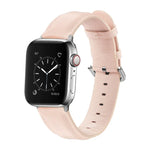 Bracelet en cuir à trous ronds pour Apple Watch Series 5 et 4 (44 mm), Series 3, 2 et 1 (42 mm).