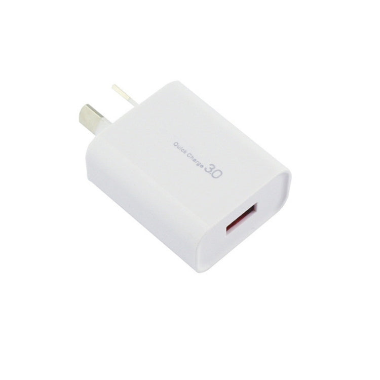 Chargeur à interface USB unique QC 3.0 18W 3A, prise AU