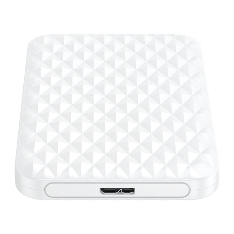Boîtier portable pour disque dur 2,5 pouces ORICO 2520U3, blanc, noir