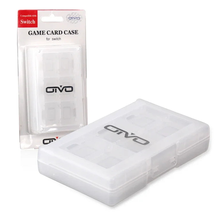 Boîte de rangement pour cartes mémoire de jeu OIVO IV-SW029 24 en 1 pour Nintendo Switch