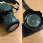 Pare-soleil EW-60C II pour objectif Canon EOS EF-S 18-55 mm f/3.5-5.6 IS