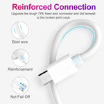 Câble de données 2-en-1 USB vers Micro USB de 1m + Chargeur rapide universel 30W QC 3.0 4 interfaces USB pour téléphone portable et tablette, prise britannique, kit Micro USB avec prise britannique