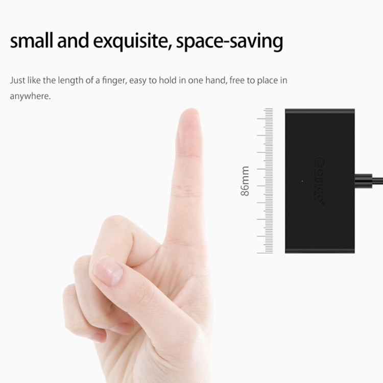 Hub USB3.0 ORICO G11-H4-U3-100-BK 4 ports