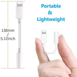 Adaptateur audio 2 PCS Zs-kl21836 8 broches vers 3,5 mm, compatible avec tous les systèmes iOS