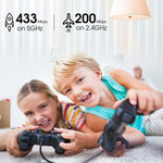 Adaptateur USB WIFI EDUP EP-AC1651 650Mbps double bande 5G/2.4GHz Carte réseau sans fil externe Wifi Dongle pour ordinateur portable Windows MacOS