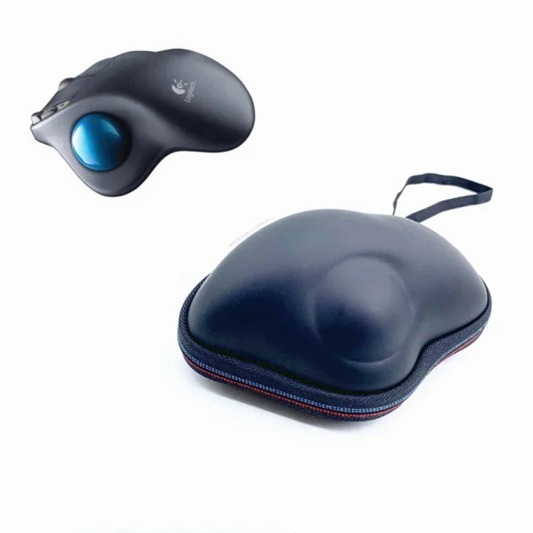 Pour Sac de Rangement Souris Logitech M570 Boîte à Souris Portable de Voyage Sac de Protection Rigide pour Souris