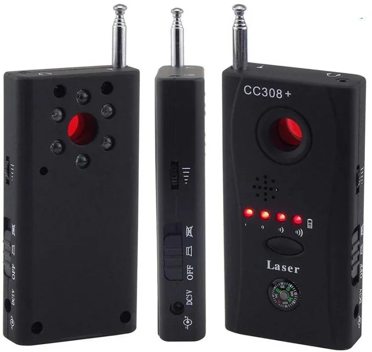 Détecteur laser CC308 à portée étendue, mini caméra sans fil, détecteur de signal GSM, appareil de localisation de signal.