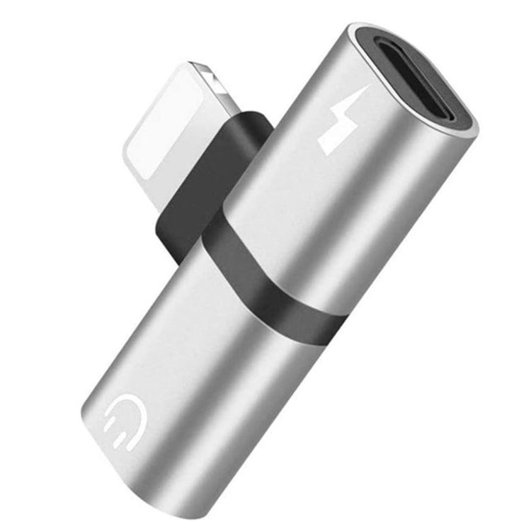 Zs-18182 2 adaptateurs de casque 2 en 1 avec connecteur mâle 8 broches vers charge 8 broches + audio femelle 8 broches, prend en charge les appels et le contrôle du volume, compatible avec le système iOS 13
