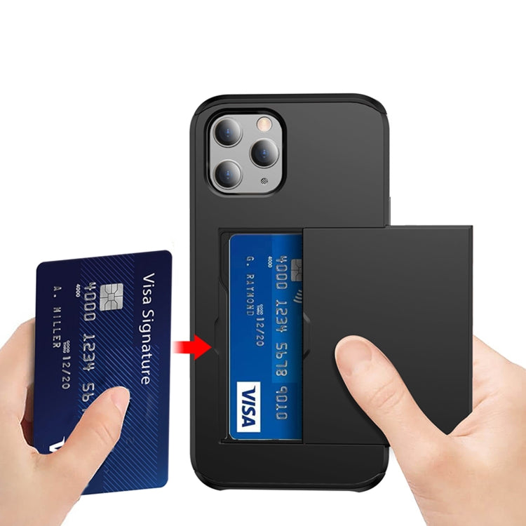 For iPhone 12 Pro 6.1 Shockproof Rugged Armor Protective Case with Card Slot, For iPhone 12 / 12 Pro