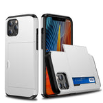 For iPhone 12 Pro 6.1 Shockproof Rugged Armor Protective Case with Card Slot, For iPhone 12 / 12 Pro