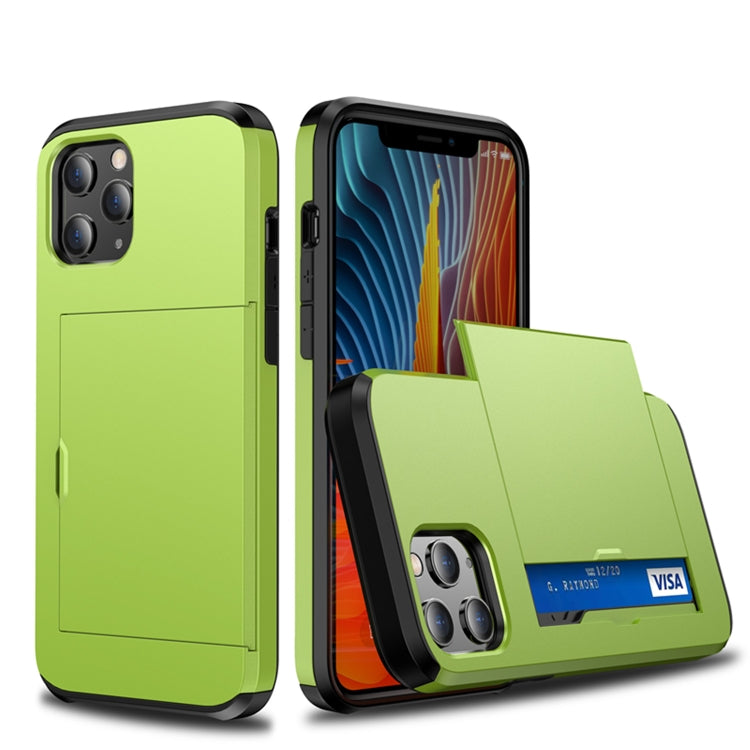 For iPhone 12 Pro 6.1 Shockproof Rugged Armor Protective Case with Card Slot, For iPhone 12 / 12 Pro