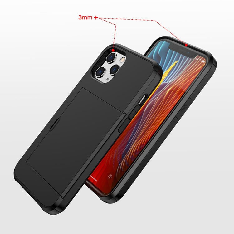 For iPhone 12 Pro Max 6.7 Shockproof Rugged Armor Protective Case with Card Slot, For iPhone 12 Pro Max