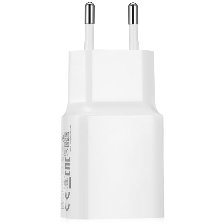 Chargeur original Xiaomi MDY-08-EI 18W Type-C / USB-C charge rapide, prise EU, MDY-08-EI