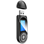 Récepteur et émetteur USB Bluetooth 5.0 sans pilote T13 avec écran