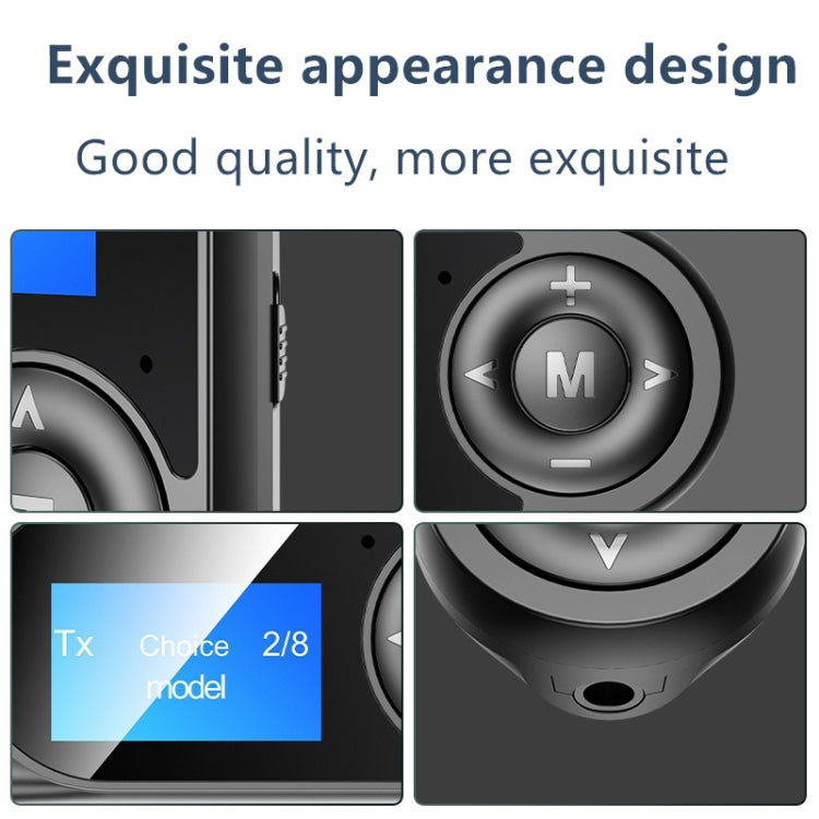 Récepteur et émetteur USB Bluetooth 5.0 sans pilote T13 avec écran
