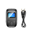 Adaptateur Bluetooth 2 en 1 T14 pour voiture, appel mains libres, récepteur et émetteur Bluetooth avec écran LCD numérique, T14